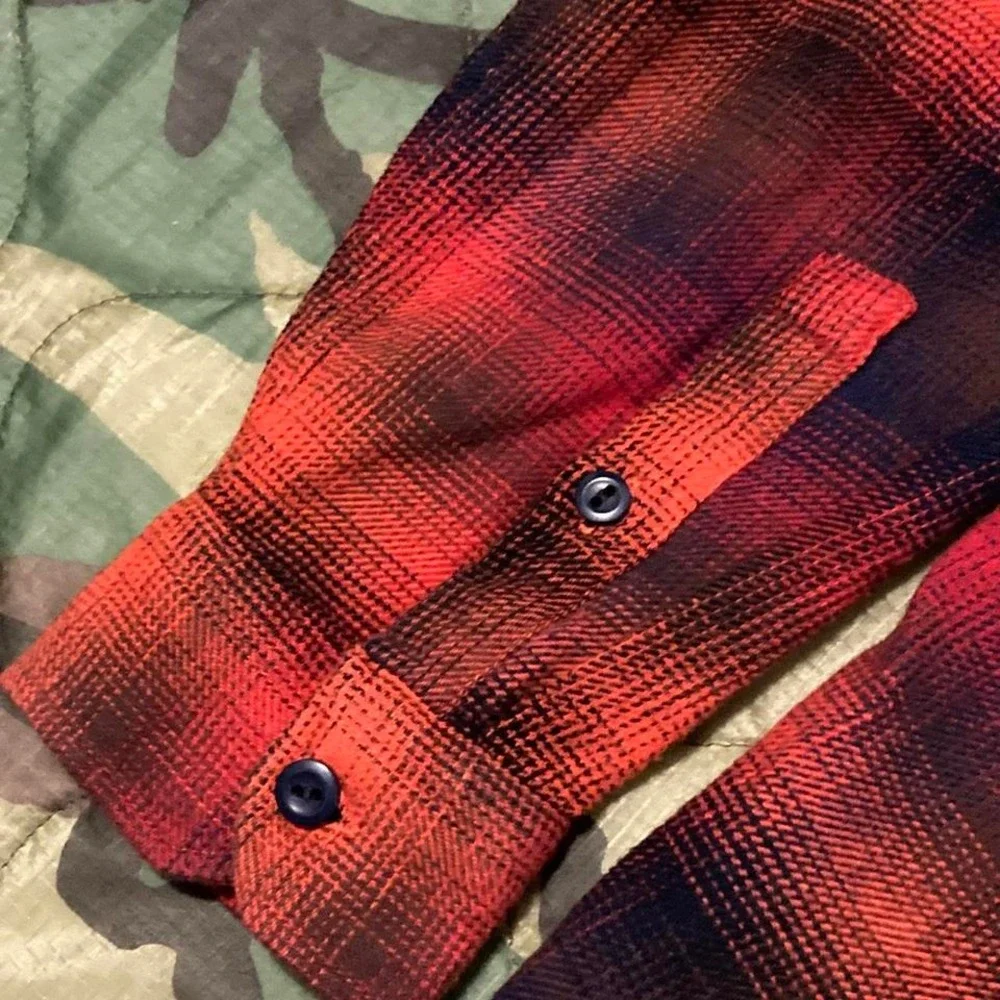 NWT Levi's The Worker relaxed‎ fit flannel soft brushed cotton mens M/22
